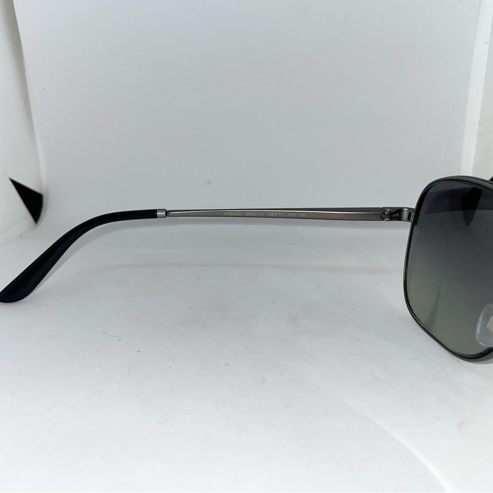 Giorgio Armani AR 6040 3003/11 Black Sunglasses - Picture 3 of 4